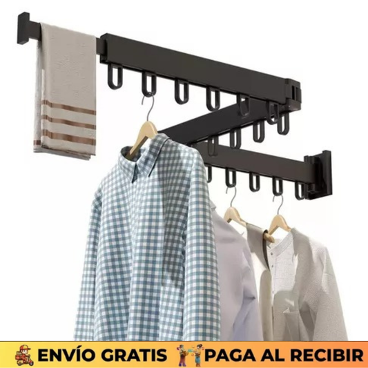 Tendedero Retráctil de Aluminio 360°